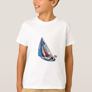 Camisa patriótica del velero