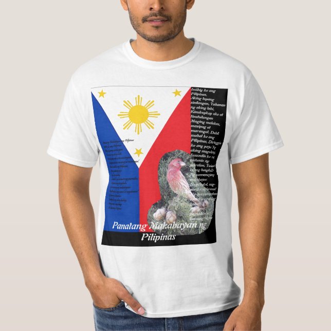 Camisa patriótica filipina (Anverso)