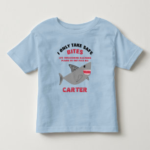 Camisa peligrosa para la vida del tiburón de la