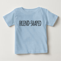 Camisa pequeña con forma de amigo