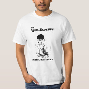 Camisa Pequenita-Beasties de la lucha de la bebida