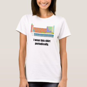 Camisa periódica divertida