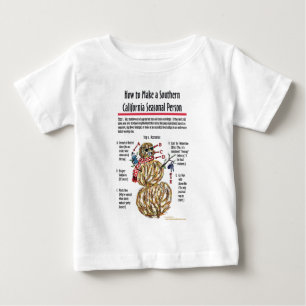 Camisa personal estacional del sur de California