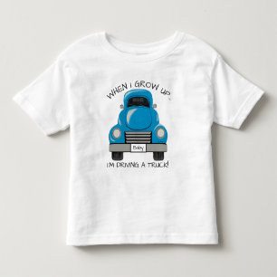 Camisa personalizada camión azul