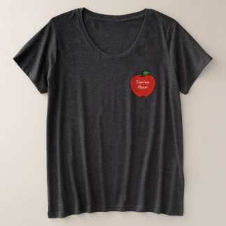 Camisa personalizada de Apple del profesor
