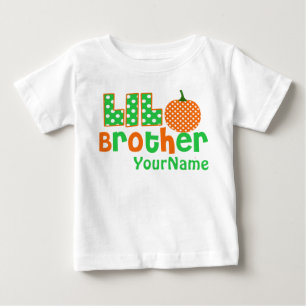 Camisa personalizada de calabaza de pequeño herman