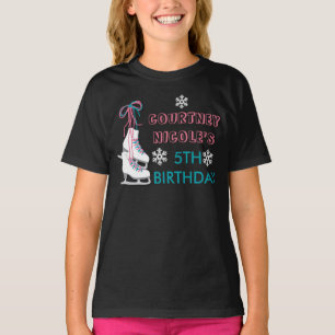 Camisa personalizada de cumpleaños para patinar so