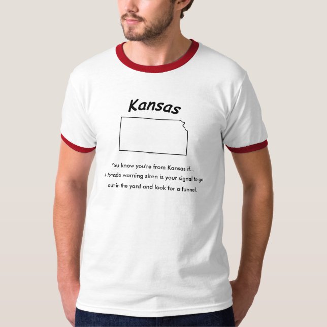 Camisa personalizada de Kansas (Anverso)