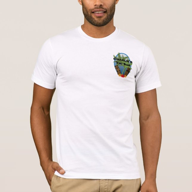 Camisa personalizada de la barra de Tiki (Anverso)