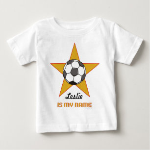 Camisa personalizada de la estrella del fútbol de