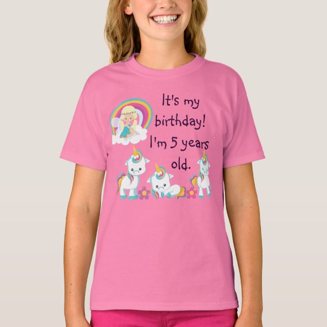 Camisa personalizada de la fiesta de cumpleaños (Anverso)
