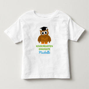 Camisa personalizada del graduado de la guardería