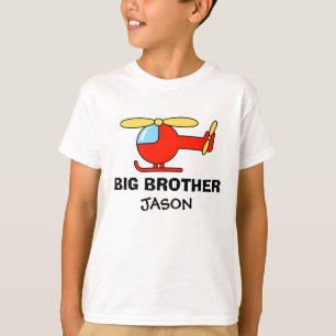 Camisa personalizada del helicóptero del hermano