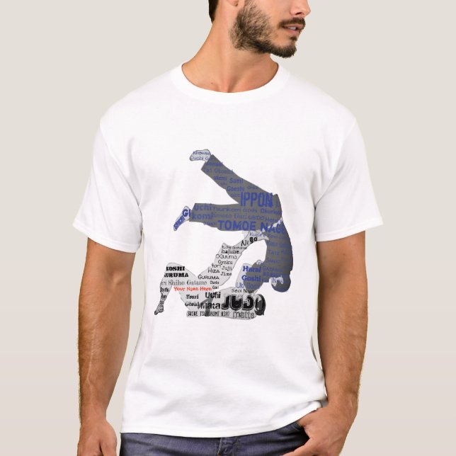 Camisa personalizada del judo (Anverso)