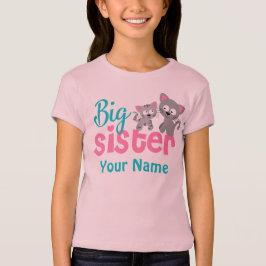 Camisa personalizada gato del gatito de la hermana