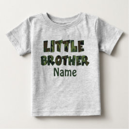 Camisa personalizada Little Brother Camo