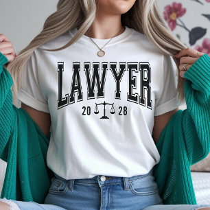 Camisa personalizada para abogado, regalo de gradu