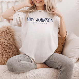 Camisa personalizada para Sr. y Sra., regalo de lu