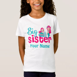 Camisa personalizada sirena de la hermana grande