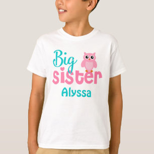 Camisa personalizada trullo del rosa del búho de