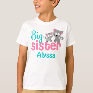 Camisa personalizada trullo del rosa del gato de