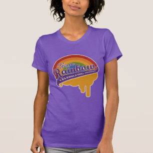 Camisa personalizado arcoiris del equipo - elegir 