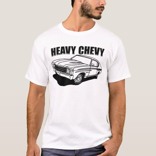 Camisa pesada de Chevelle Chevy (Anverso)