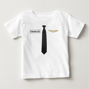Camisa piloto personalizada, ropa para niños de a