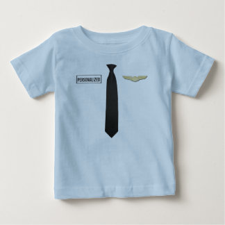 Camisa piloto personalizada, ropa para niños de av