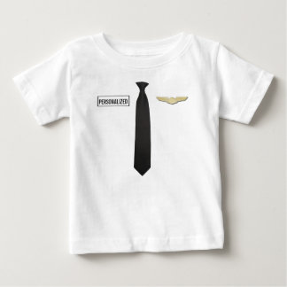 Camisa piloto personalizada, ropa para niños de av