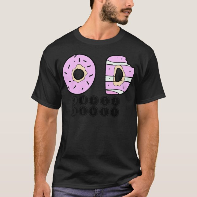 Camisa pirata de cumpleaños del logo de Omega Donu (Anverso)