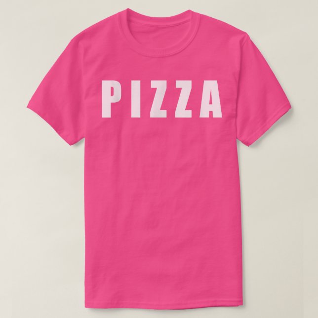 Camisa PIZZA (Diseño del anverso)