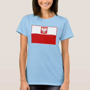 Camisa polaca de la bandera