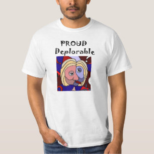 Camisa política deplorable orgullosa divertida