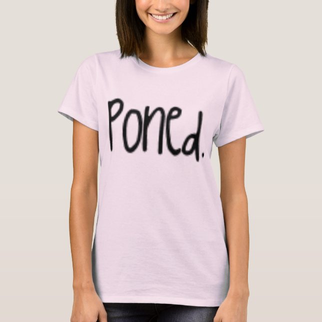 Camisa "Poned" de Jonas Brothers. (Anverso)