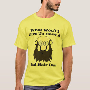 Camisa por el Día del Pelo Malo - Tee gráfico dive