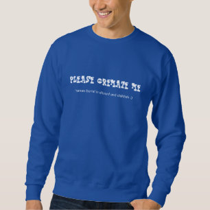 camisa por si realmente odias el entierro humano