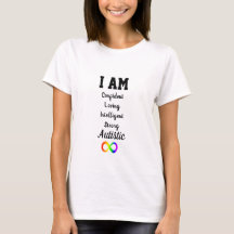 Camisa positiva de la afirmación del autismo