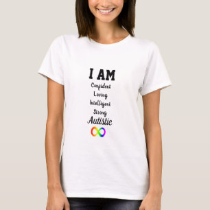 Camisa positiva de la afirmación del autismo