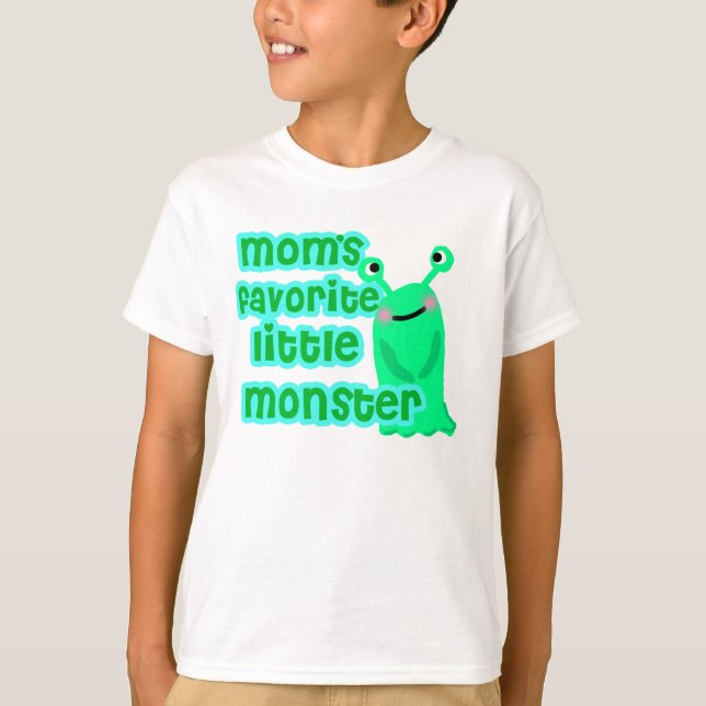 Camisa preferida del monstruo de la mamá pequeña (Anverso)