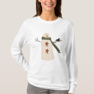 Camisa primitiva del día de fiesta del muñeco de