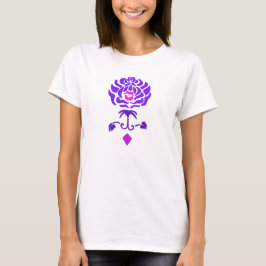 Camisa Purple Rose Fleur de Kiss