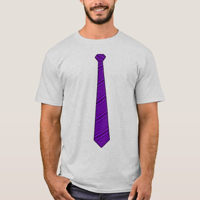 Camisa púrpura de la corbata (Anverso)