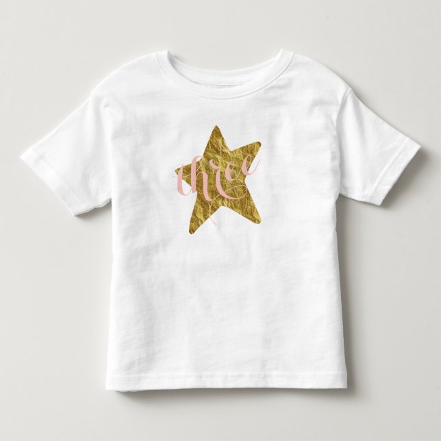 Camisa purpurinoso del cumpleaños del chica de la (Anverso)