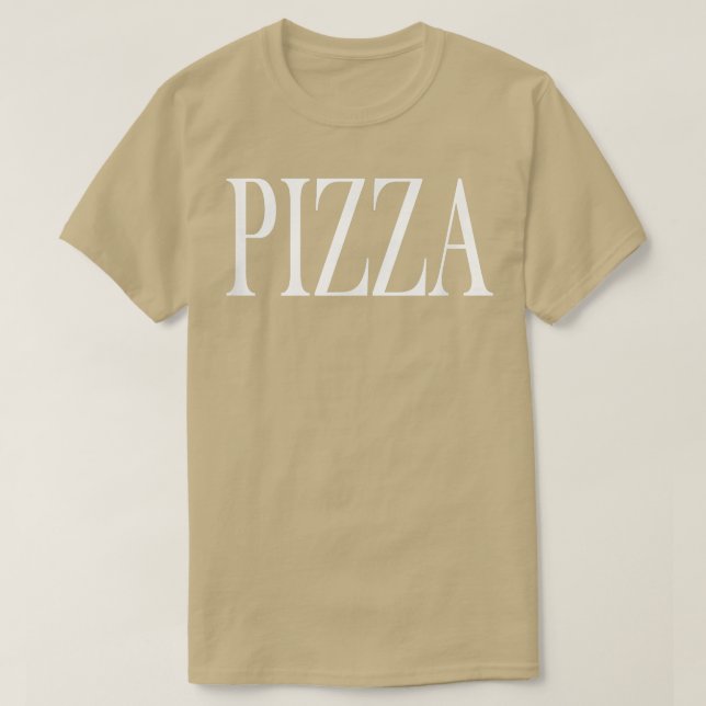 Camisa que dice pizza 29175136 (Diseño del anverso)