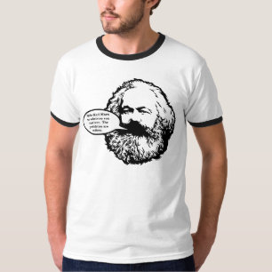 Camisa que habla adaptable de Marx