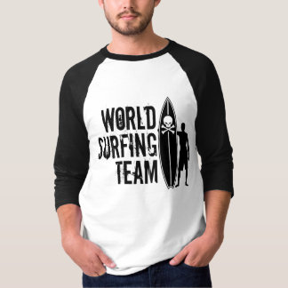 Camisa que practica surf del mundo