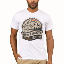Camisa Queer Adventure Society - Explorador de cos