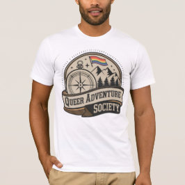 Camisa Queer Adventure Society - Explorador de cos