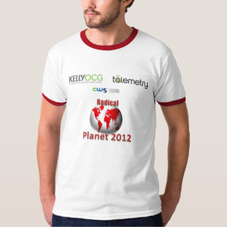 Camisa radical 2012 del viaje del planeta